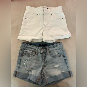 Aeropostale Jean shorts- 2 pairs, size 000